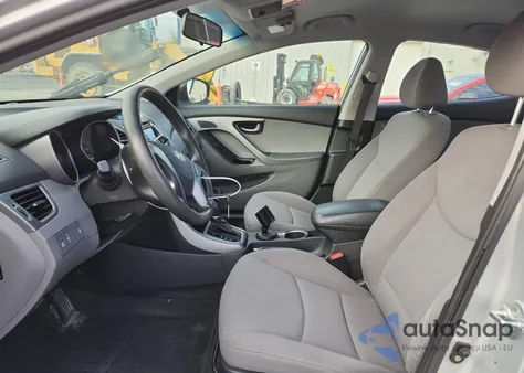 2014 Hyundai Elantra Se z USA, uszkodzony, nr VIN KMHDH4AE4EU172104